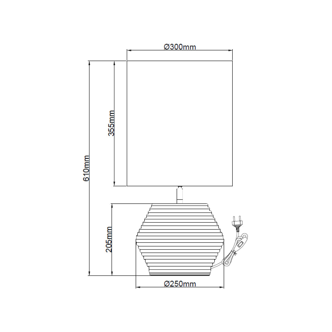 De Various Tin tafellamp in zilver heeft een Ø30 cm kap. Een moderne, stijlvolle tafellamp die een eigentijdse uitstraling biedt voor elk interieur.