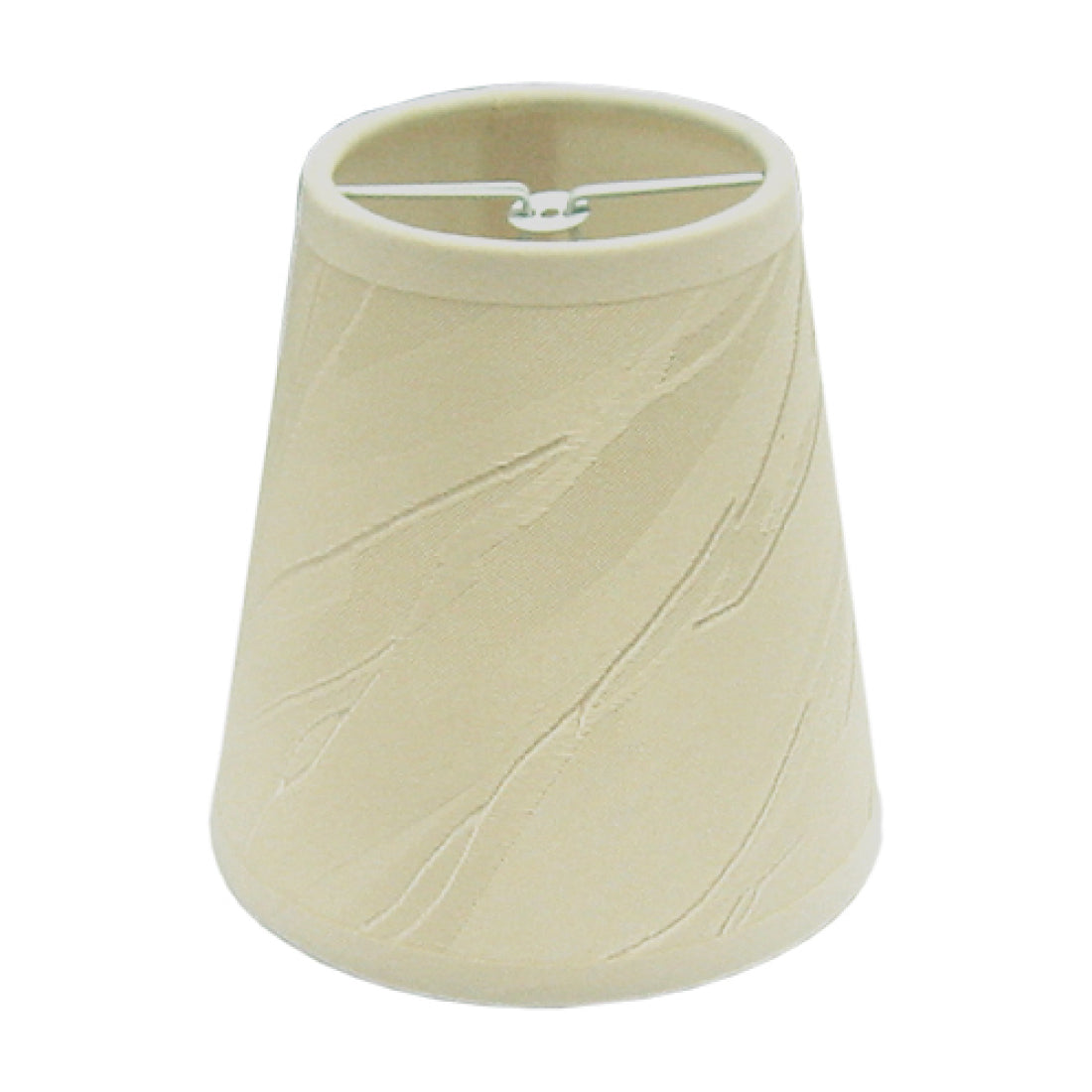 Various klemlampenkap - Ø11 cm - Crème - Rond