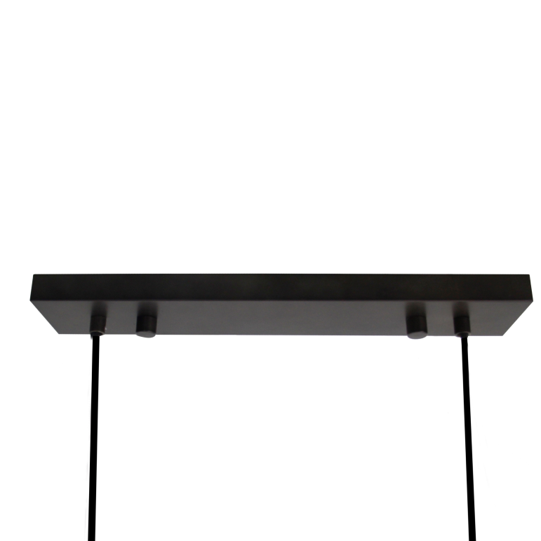 Industriële hanglamp Anello in zwart, perfect voor een stoere en moderne uitstraling. Een blikvanger boven elke eettafel.