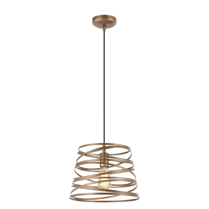 De gouden hanglamp Asti voegt een moderne flair toe aan je interieur. Perfect voor boven de eettafel of in de woonkamer.