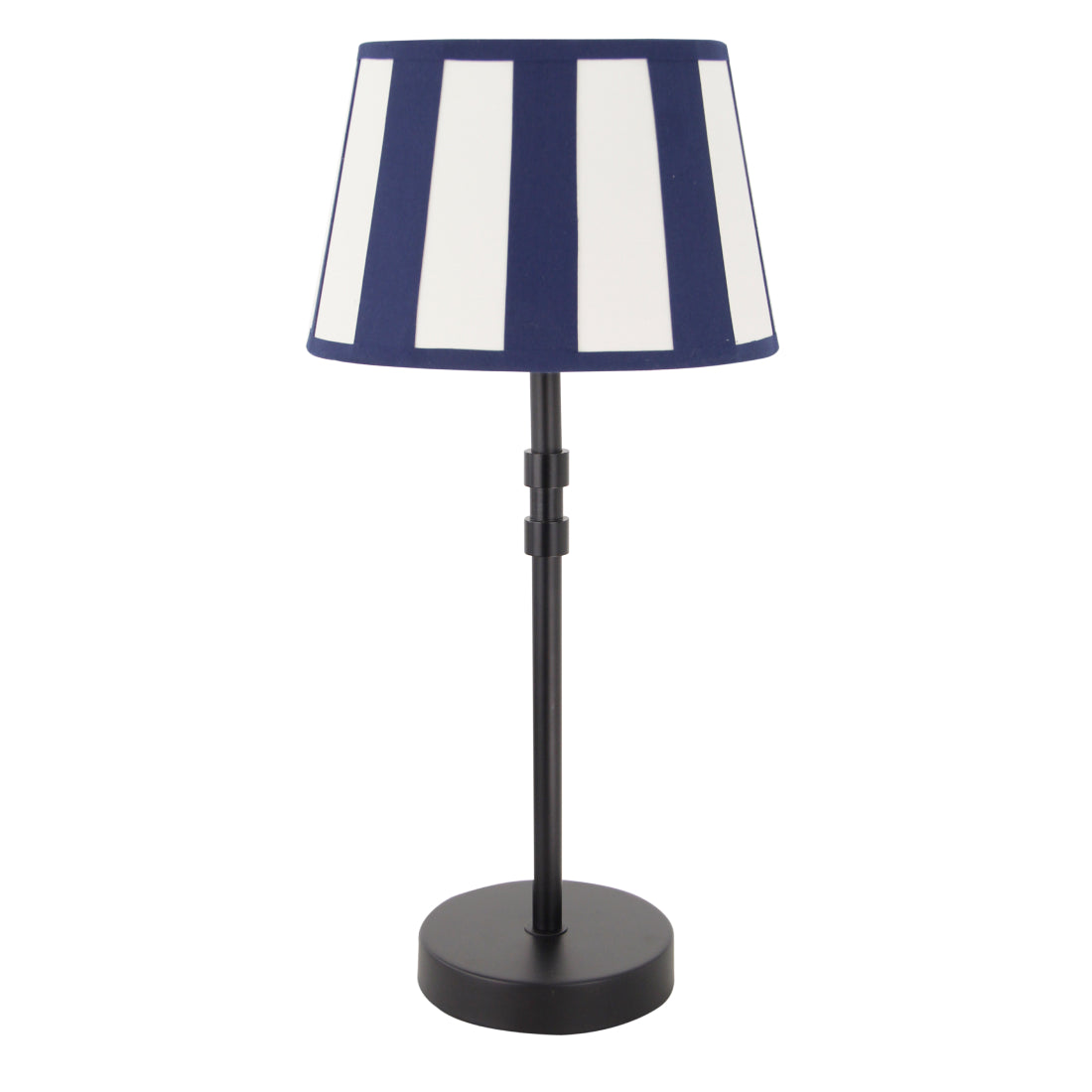 Een moderne lampenkap in crème en blauw, perfect voor een eigentijdse uitstraling. Ideaal voor sfeervolle verlichting.