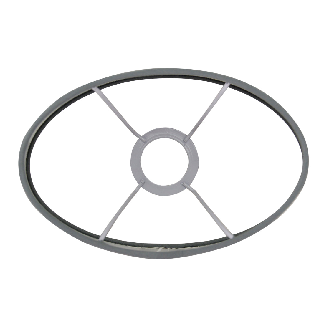 Deze gedetailleerde grijze lampenkap geeft elke ruimte een moderne touch. Perfect voor sfeervolle verlichting en stijl.