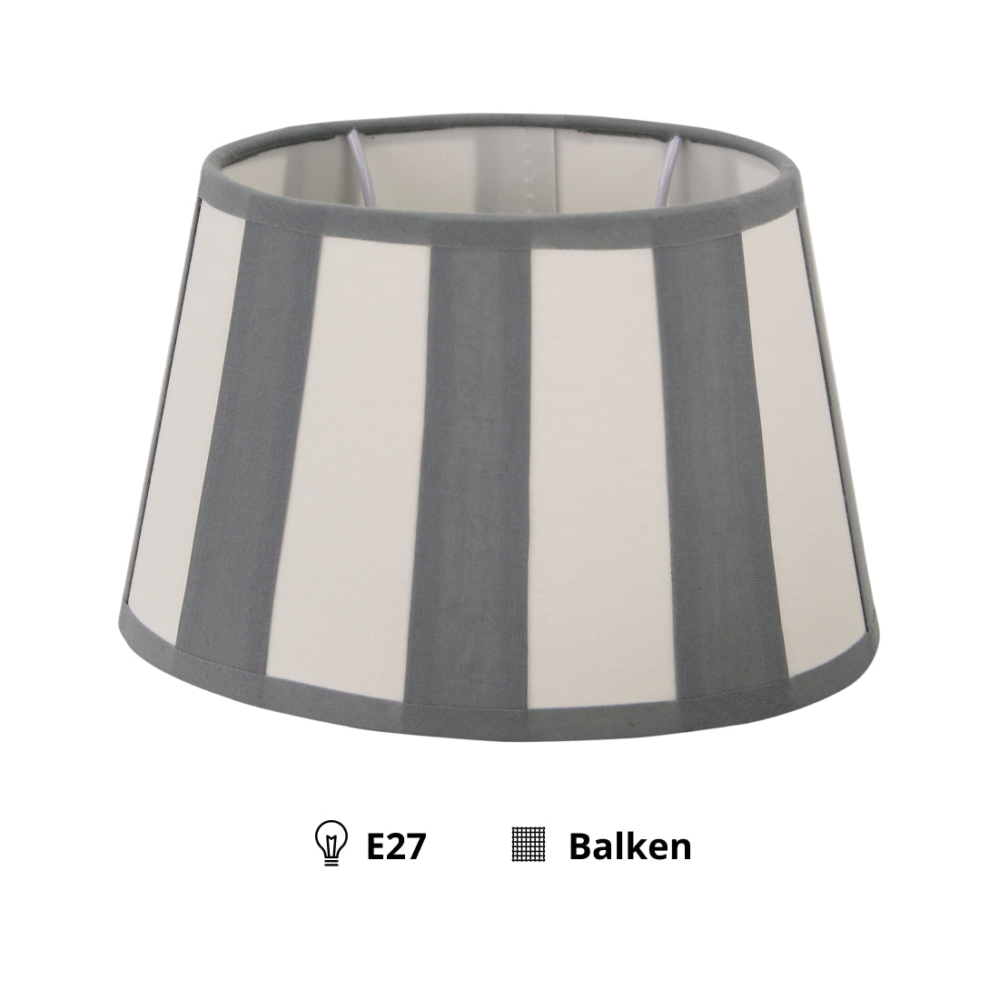 Deze grijze lampenkap van Various voegt een moderne touch toe aan je interieur. Perfect voor sfeervolle verlichting.