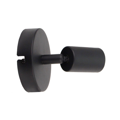Deze zwarte wandlamp uit de Basic-serie heeft een robuuste uitstraling. Perfect voor een industriële sfeer in jouw interieur.