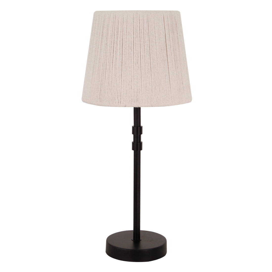 Embrace a warm ambiance with this beige lampshade. Perfect for adding a cozy touch to your living space.