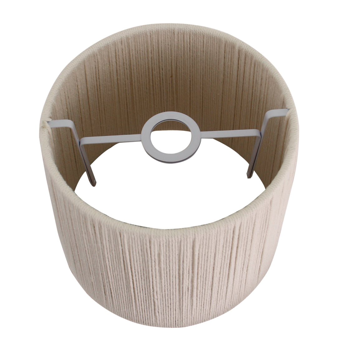 Discover the warm beige hue of this modern lampshade. Perfect for adding a cozy touch to your interior decor.