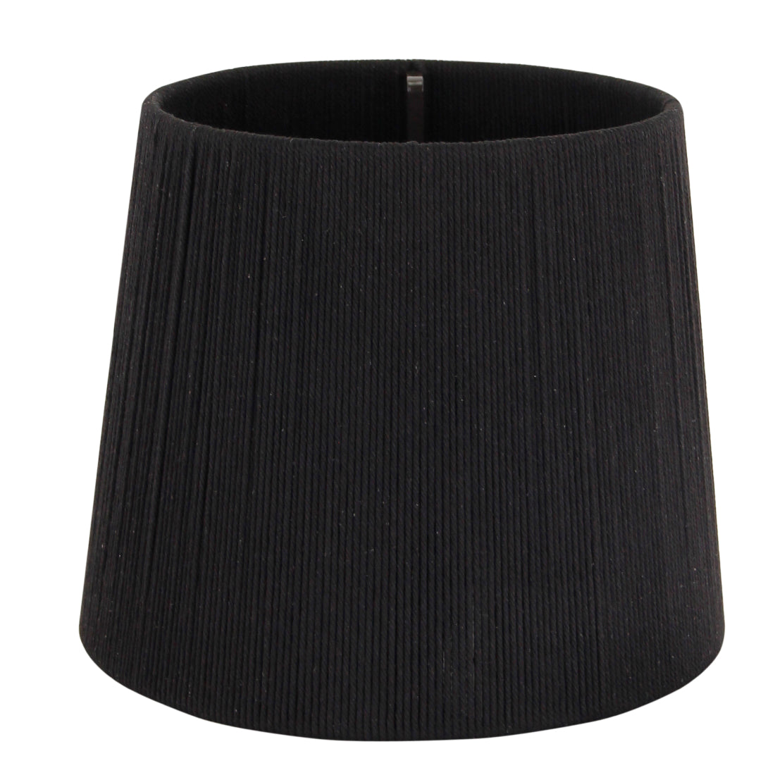 Moderne zwarte lampenkap Dach met een strakke vormgeving. Perfect voor een eigentijdse sfeer in je woonruimte.