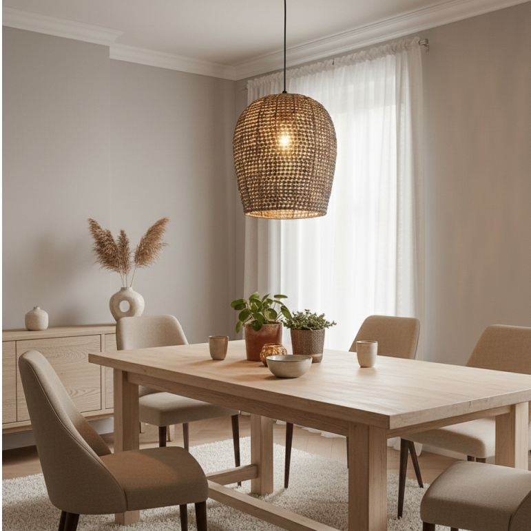 De zwarte Bilancia hanglamp heeft een modern design en biedt een unieke toevoeging aan je interieur.