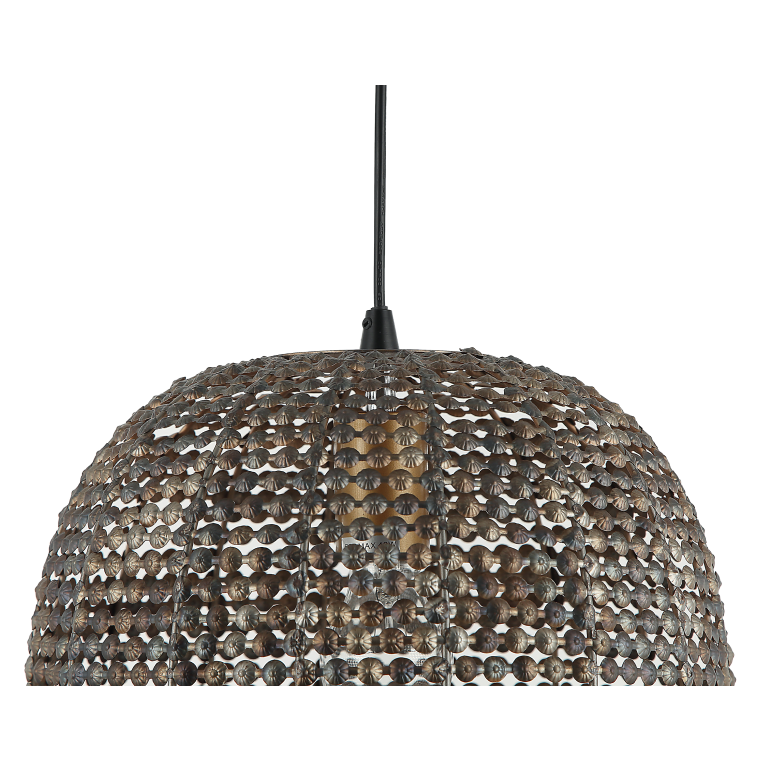 De zwarte Bilancia hanglamp in detail toont elegantie en moderniteit. Perfect voor een strakke en stijlvolle inrichting.