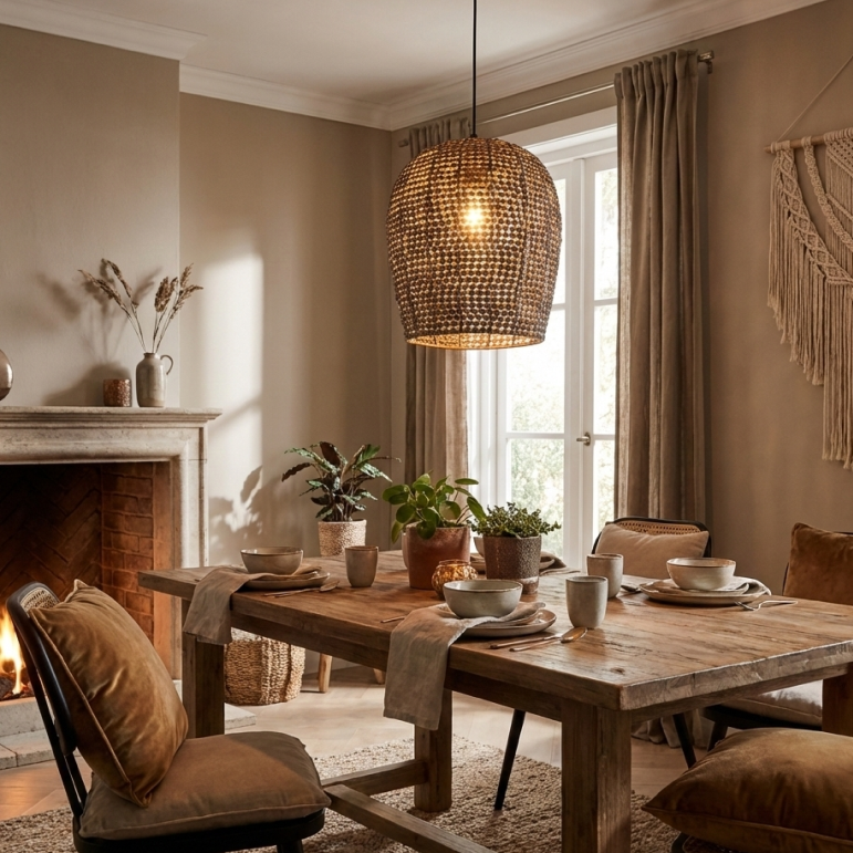 Deze zwarte Bilancia hanglamp heeft een moderne uitstraling en is perfect voor boven de eettafel. Een echte blikvanger!