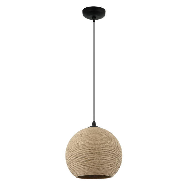 De Carpi hanglamp in bruin voegt een warme touch toe aan je interieur.