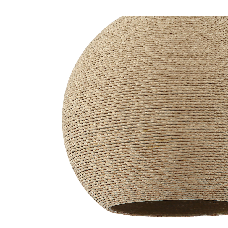 Deze bruine hanglamp Carpi heeft een trendy uitstraling. Perfect voor een moderne inrichting met een warme sfeer.