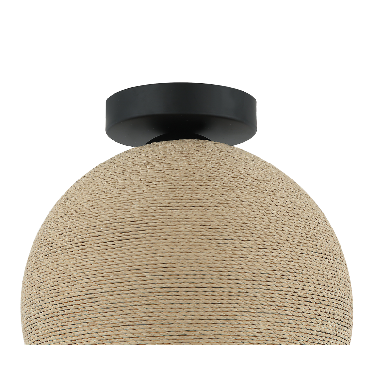 De bruin gekleurde Carpi plafondlamp voegt warmte toe aan elke ruimte. Een perfect samenspel van stijl en functionaliteit.