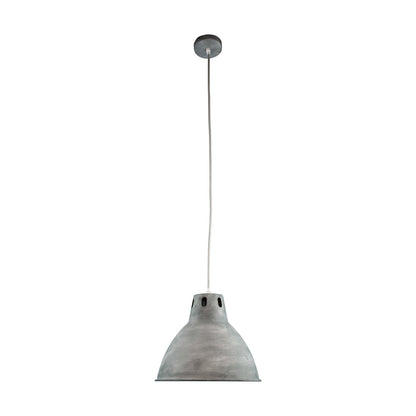 Modern grey pendant light for a chic kitchen atmosphere. Perfectly complements stylish decor with its sleek design.