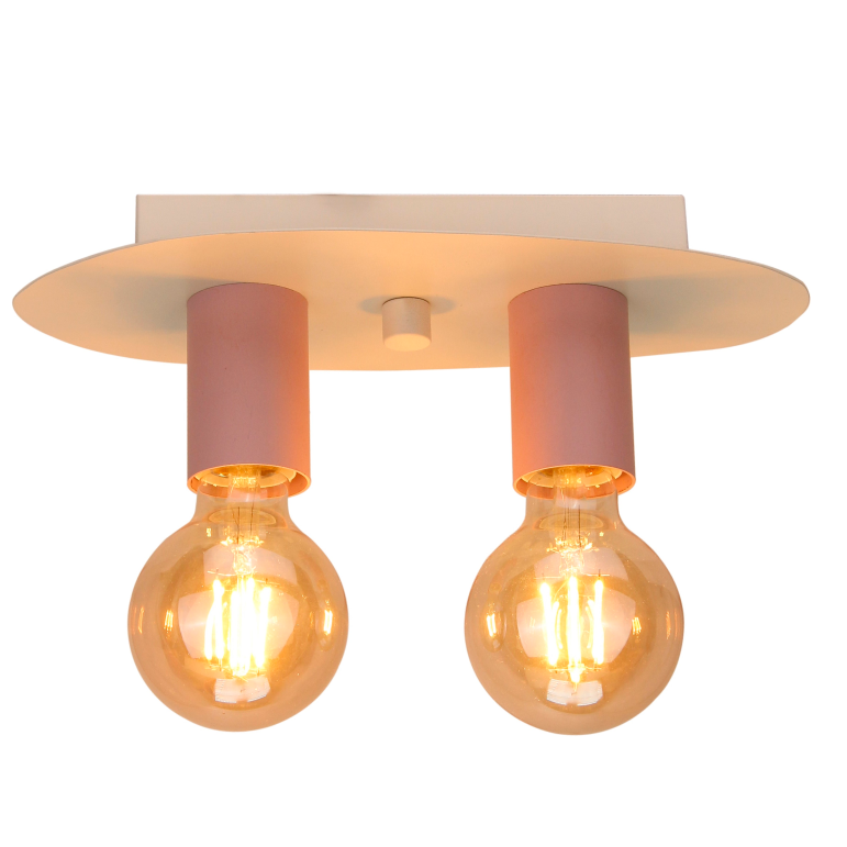 Deze crèmekleurige plafondlamp van Chericoni voegt een warme ambiance toe aan je interieur. Perfect voor elke ruimte.