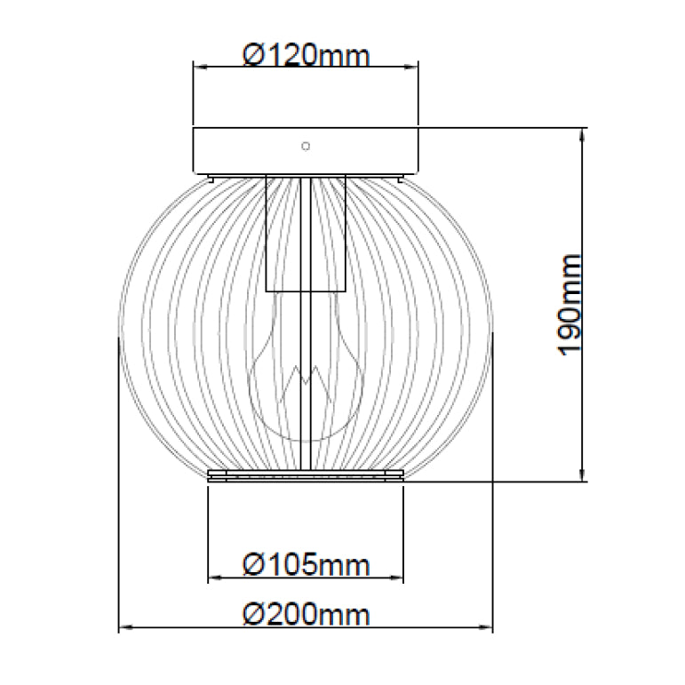 De bronzen Curvato plafondlamp voegt een industrieel accent toe aan jouw interieur. Perfect voor sfeervolle verlichting.