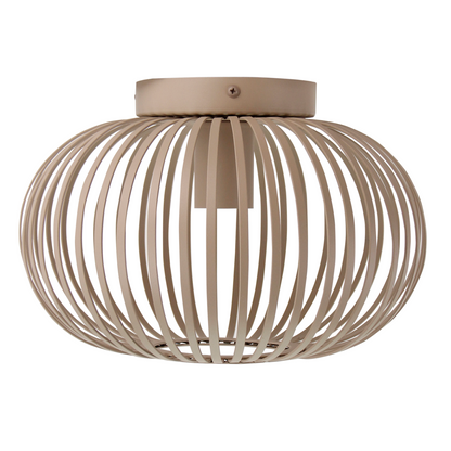 De Curvato plafondlamp in zandkleur voegt warmte en karakter toe aan jouw interieur. Perfect voor een gezellige sfeer.