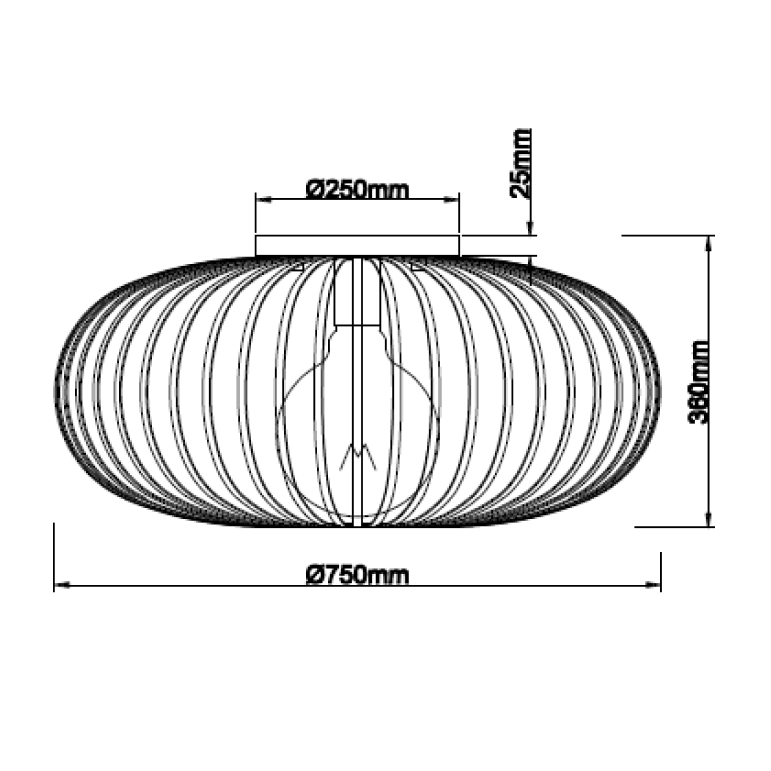 De zwarte Curvato plafondlamp heeft een modern ontwerp met een unieke vorm. Perfect voor een eigentijdse sfeer in huis.