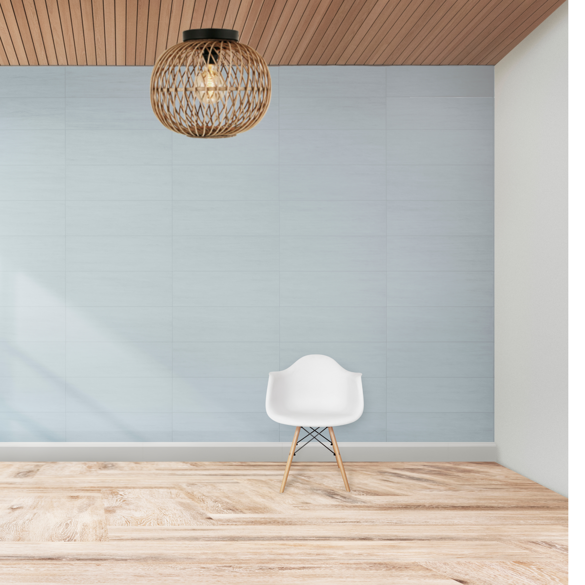 Natuurlijke bruin houten plafondlamp in een rond ontwerp. Perfect voor een warme, landelijke sfeer in uw interieur.
