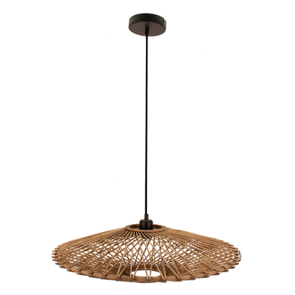 Gedetailleerde weergave van de moderne, bruine hanglamp Nature Capello. Perfect voor een warme, sfeervolle ambiance.