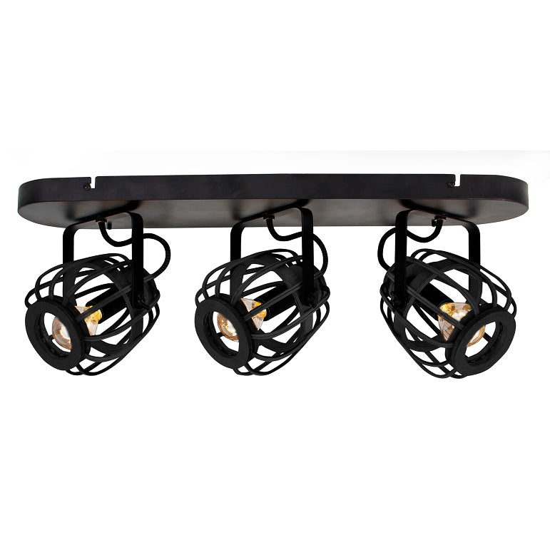 De zwarte Nature Trapeze plafondlamp brengt een landelijke charme in uw interieur. Perfect voor sfeervolle verlichting.