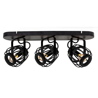 De zwarte Nature Trapeze plafondlamp brengt een landelijke charme in uw interieur. Perfect voor sfeervolle verlichting.