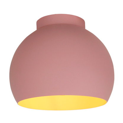 De moderne plafondlamp Occhio in vrolijk roze voegt een speelse touch toe aan je interieur. Perfect voor elke kamer!