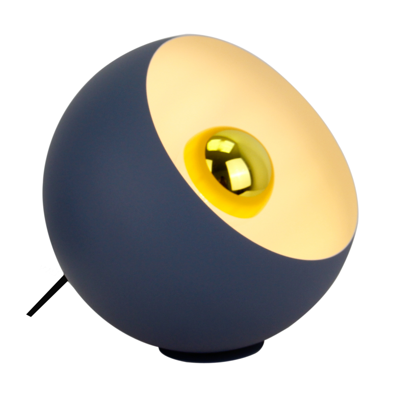 Modern cream table lamp from the Occhio series. A perfect addition to brighten up your workspace with elegance.