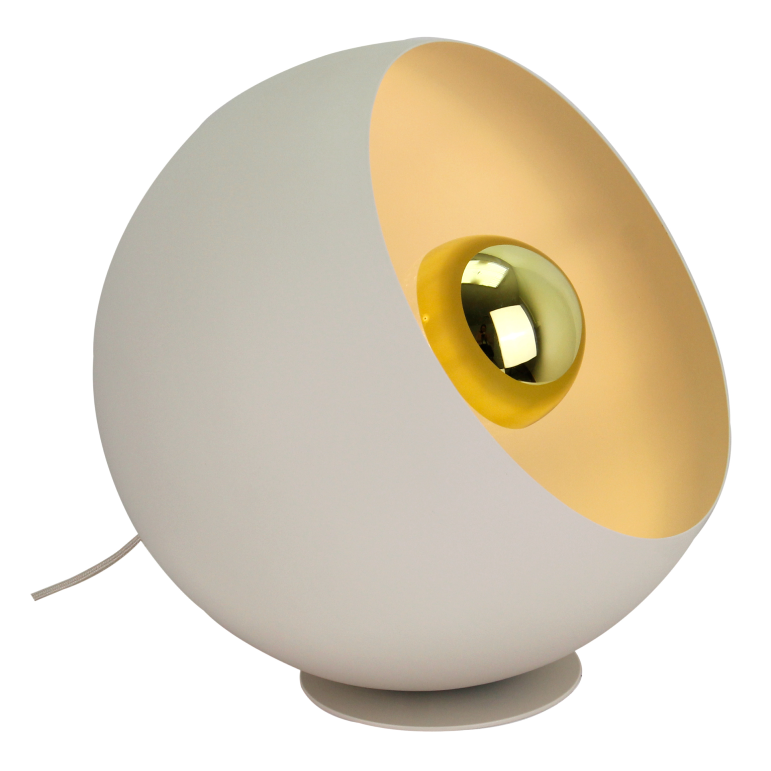 Illuminate your space with the cream Occhio floor lamp. Its modern design adds a warm touch to any room.