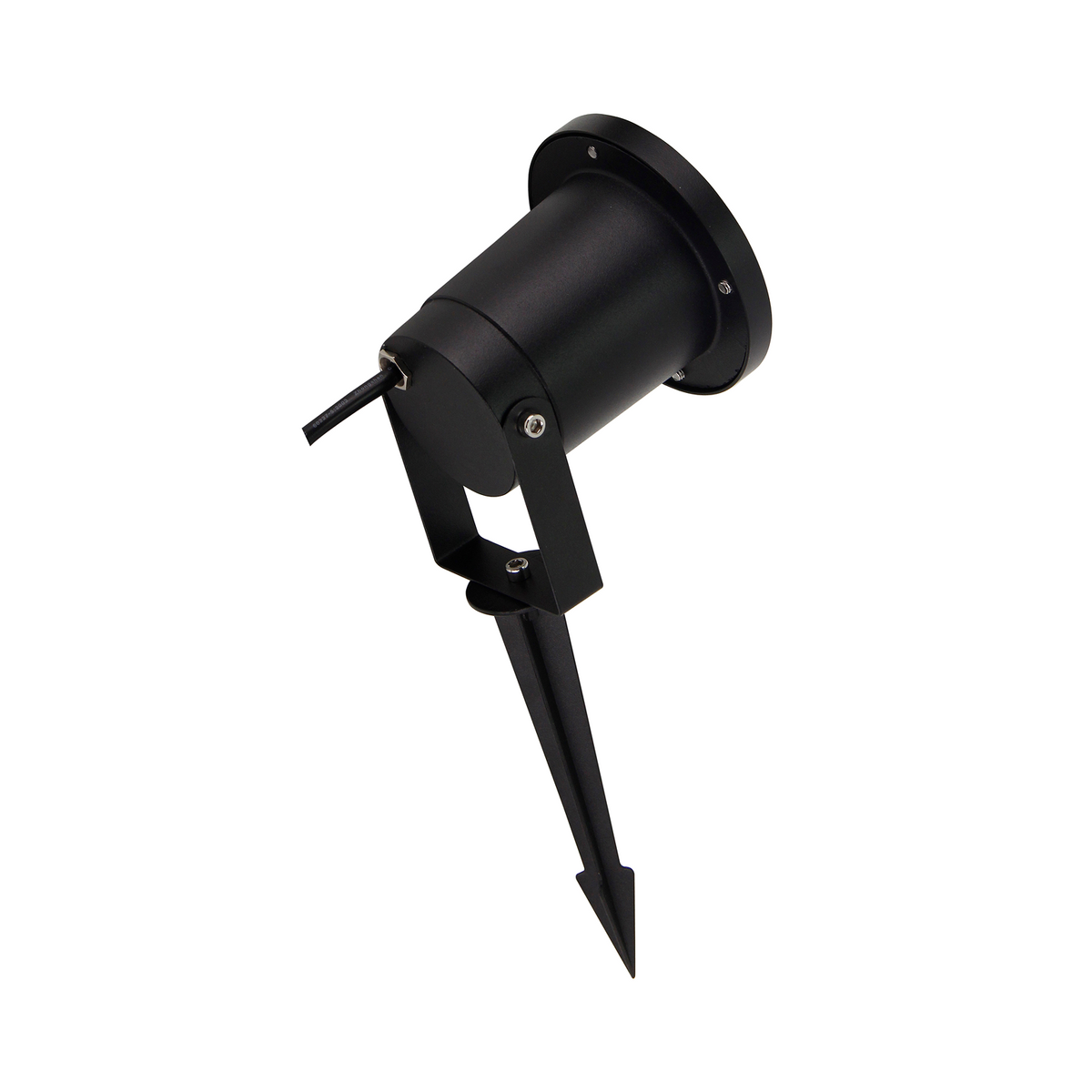 De zwarte Ray outdoorspot heeft een tijdloze uitstraling. Perfect voor sfeervolle verlichting in je tuin of op het terras.