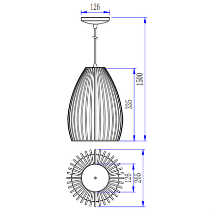 Deze zwarte hanglamp Rho voegt een industrieel accent toe aan jouw interieur. Perfect voor een moderne uitstraling.