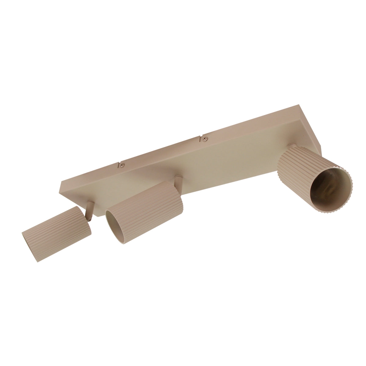 De Rigo plafondlamp in zandkleur voegt een warme, natuurlijke uitstraling toe aan uw interieur. Perfect voor elke ruimte.