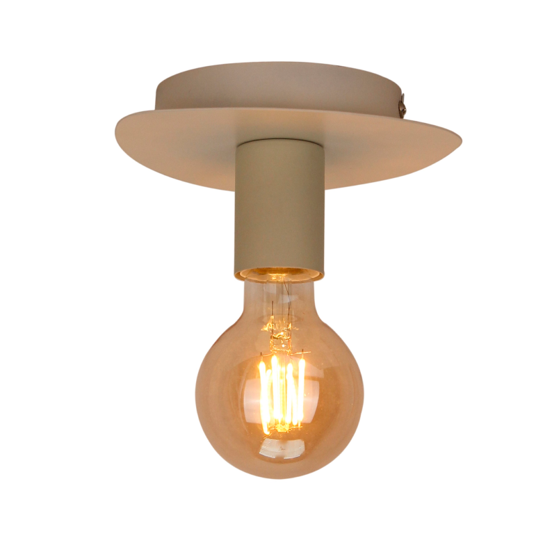 Speelse roze plafondlamp uit de Colorato serie. Brengt een vrolijke sfeer in elke kamer met zijn unieke uitstraling.