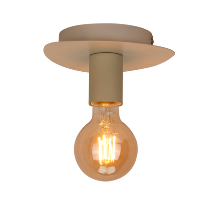 Speelse roze plafondlamp uit de Colorato serie. Brengt een vrolijke sfeer in elke kamer met zijn unieke uitstraling.