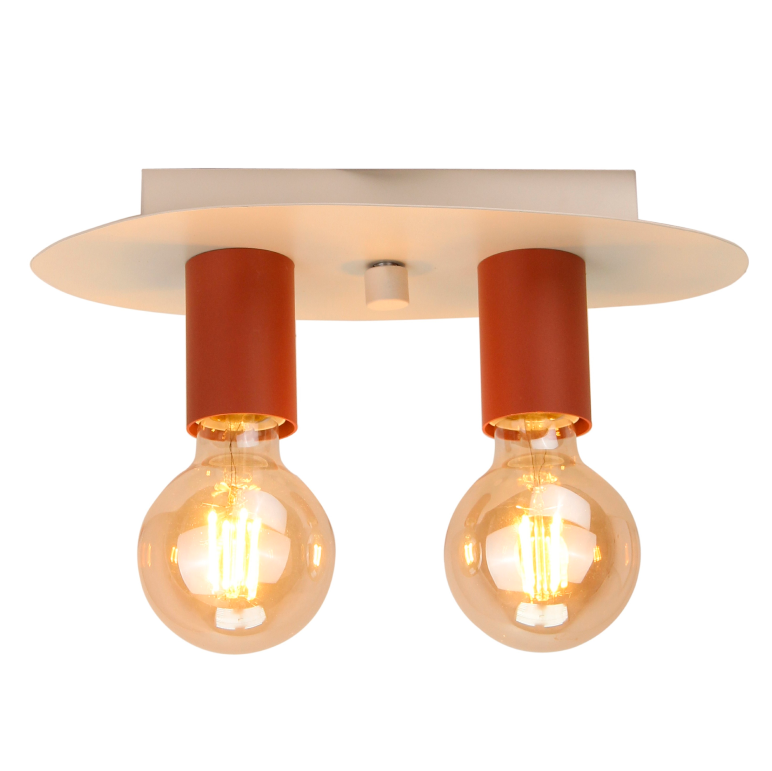 Strakke zwarte plafondlamp uit de Colorato serie. Perfect voor een eigentijdse uitstraling in elke ruimte.