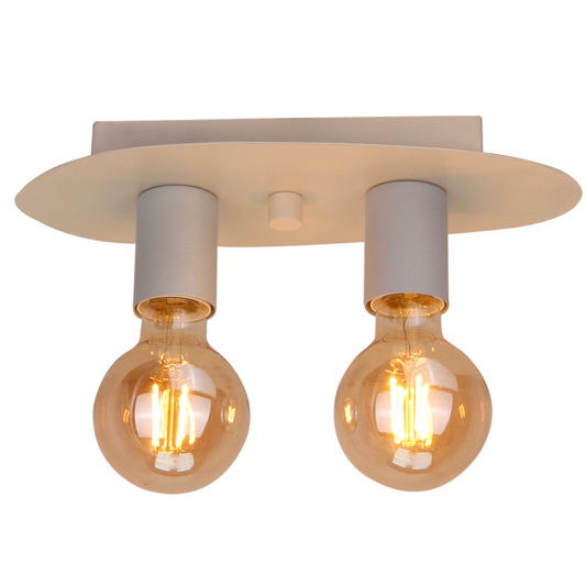 Strakke plafondlamp Colorato in zwart, perfect voor moderne interieurs. Voegt een eigentijdse touch toe aan elke ruimte.