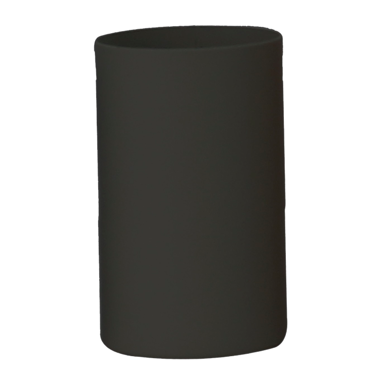 Bijzondere detailfoto van de zwarte Colorato plafondlamp. Deze lamp voegt een moderne touch toe aan jouw interieur.