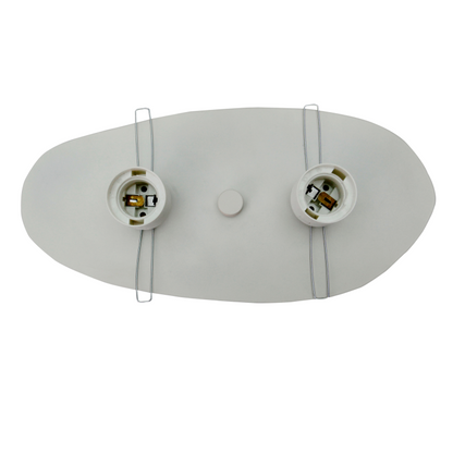 De zwarte plafondlamp uit de Colorato serie straalt moderniteit uit.