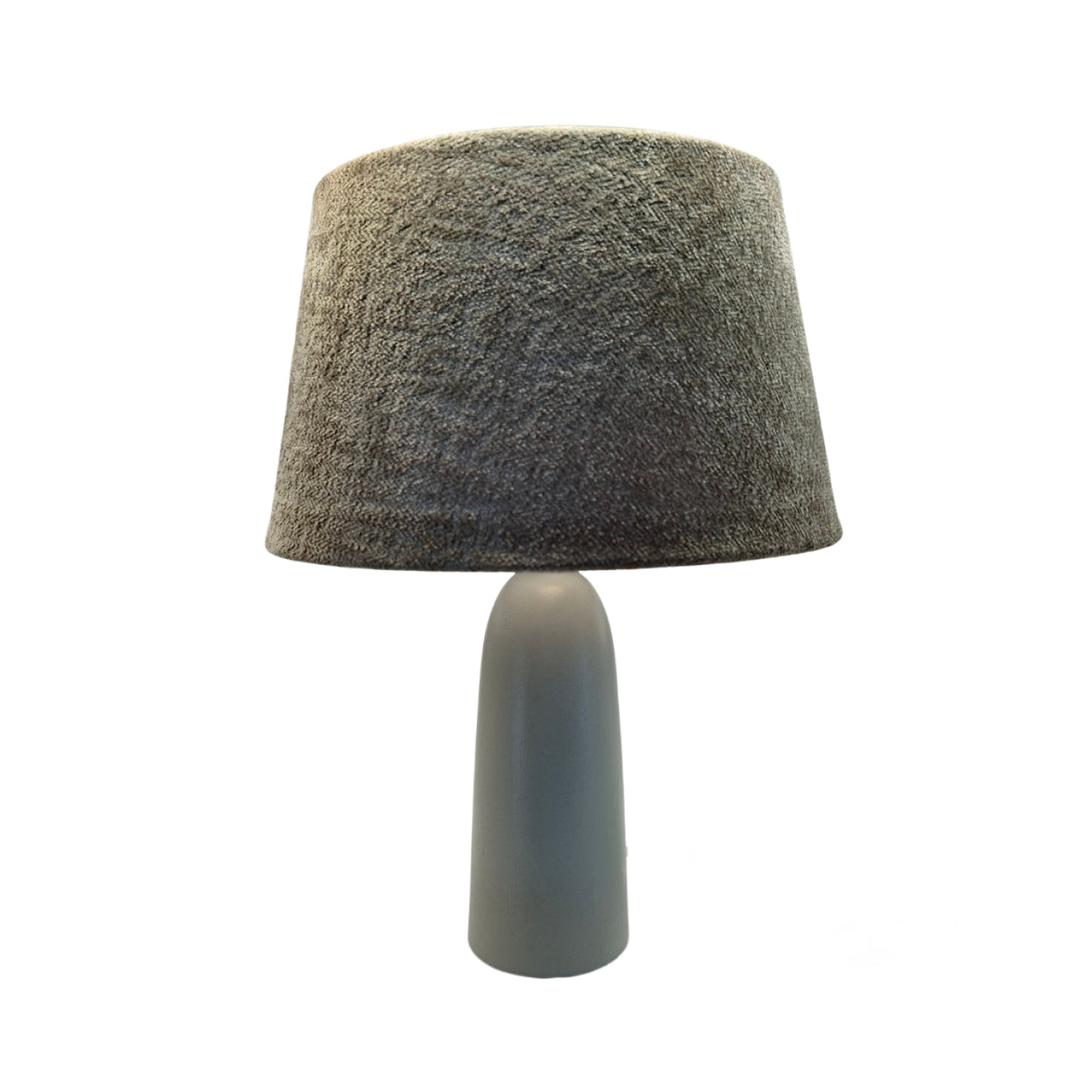 Deze witte lampenvoet van 22 cm is perfect voor een moderne uitstraling.