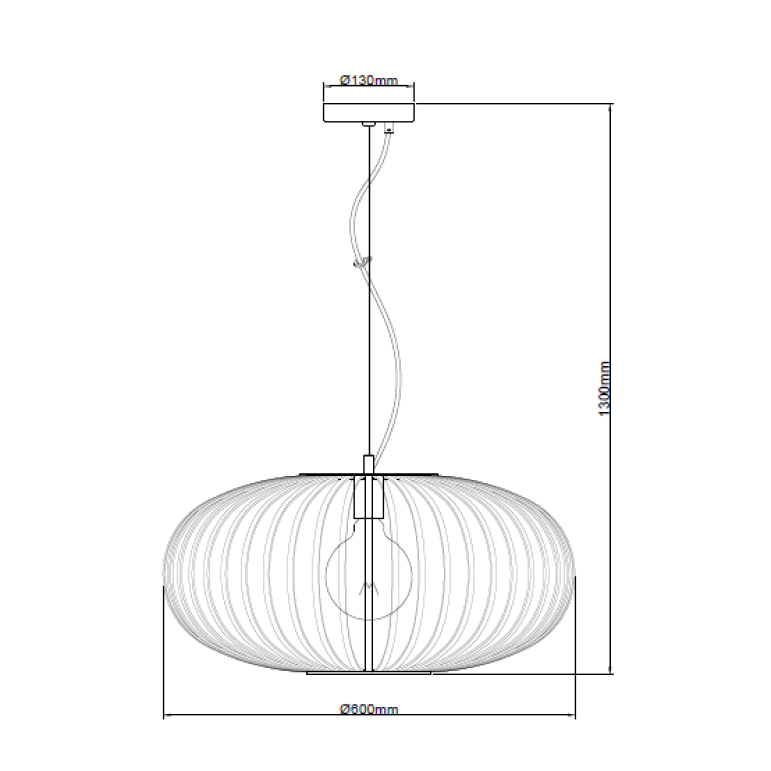 Detail van de gouden Curvato hanglamp met een industrieel design. Deze lamp voegt een luxe uitstraling toe aan elke ruimte.