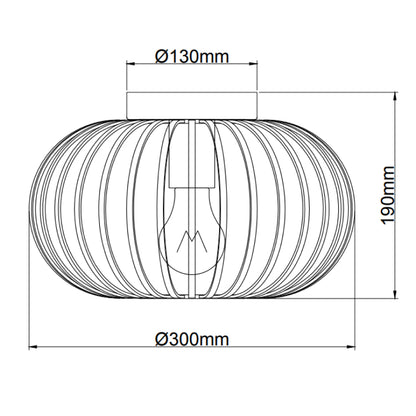 Detailfoto van de bronzen Curvato plafondlamp. Dit industrieel ontwerp geeft karakter en warmte aan elke ruimte.