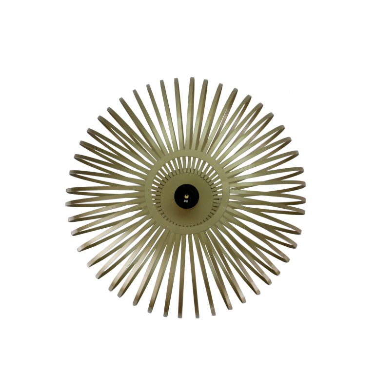Discover the exquisite gold finish of the Curvato ceiling light. Perfectly enhances modern interiors with its elegant design.