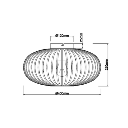De Curvato plafondlamp in goud heeft een modern design dat elke ruimte opvrolijkt. Hij creëert een warme, stijlvolle sfeer.