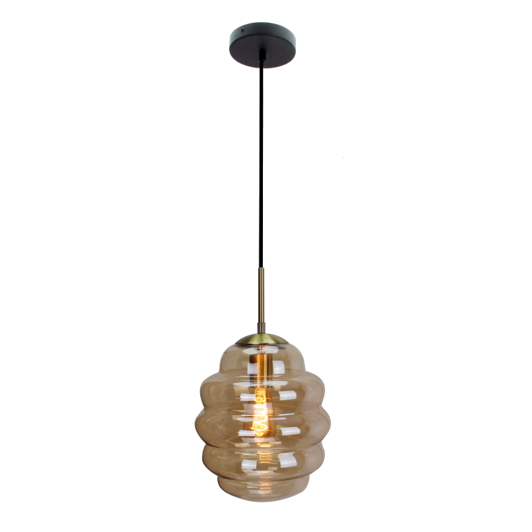Discover modern elegance with the black Favo pendant light. Its sleek design enhances any room with contemporary flair.