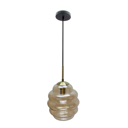 Een strakke zwarte hanglamp die moderniteit uitstraalt. Perfect om een eigentijke sfeer in je interieur te creëren.