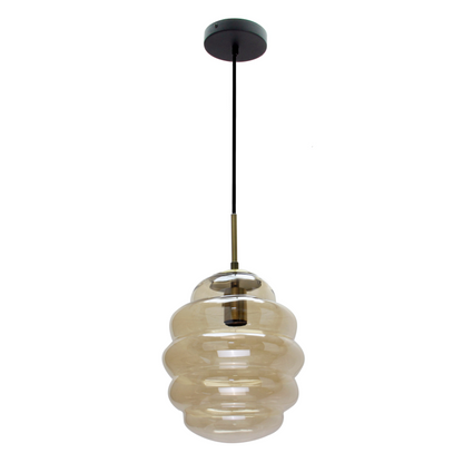 Discover the striking black Favo pendant light, perfect for adding depth to your dining area. A chic touch for modern decor.