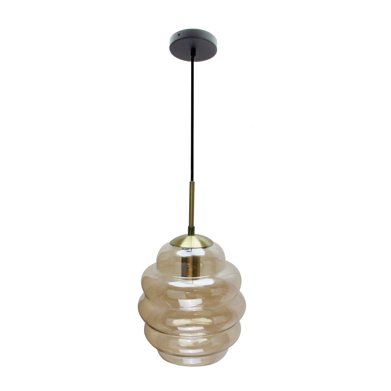 De zwarte Favo hanglamp heeft een verfijnde uitstraling. Perfect voor een moderne en sfeervolle inrichting.