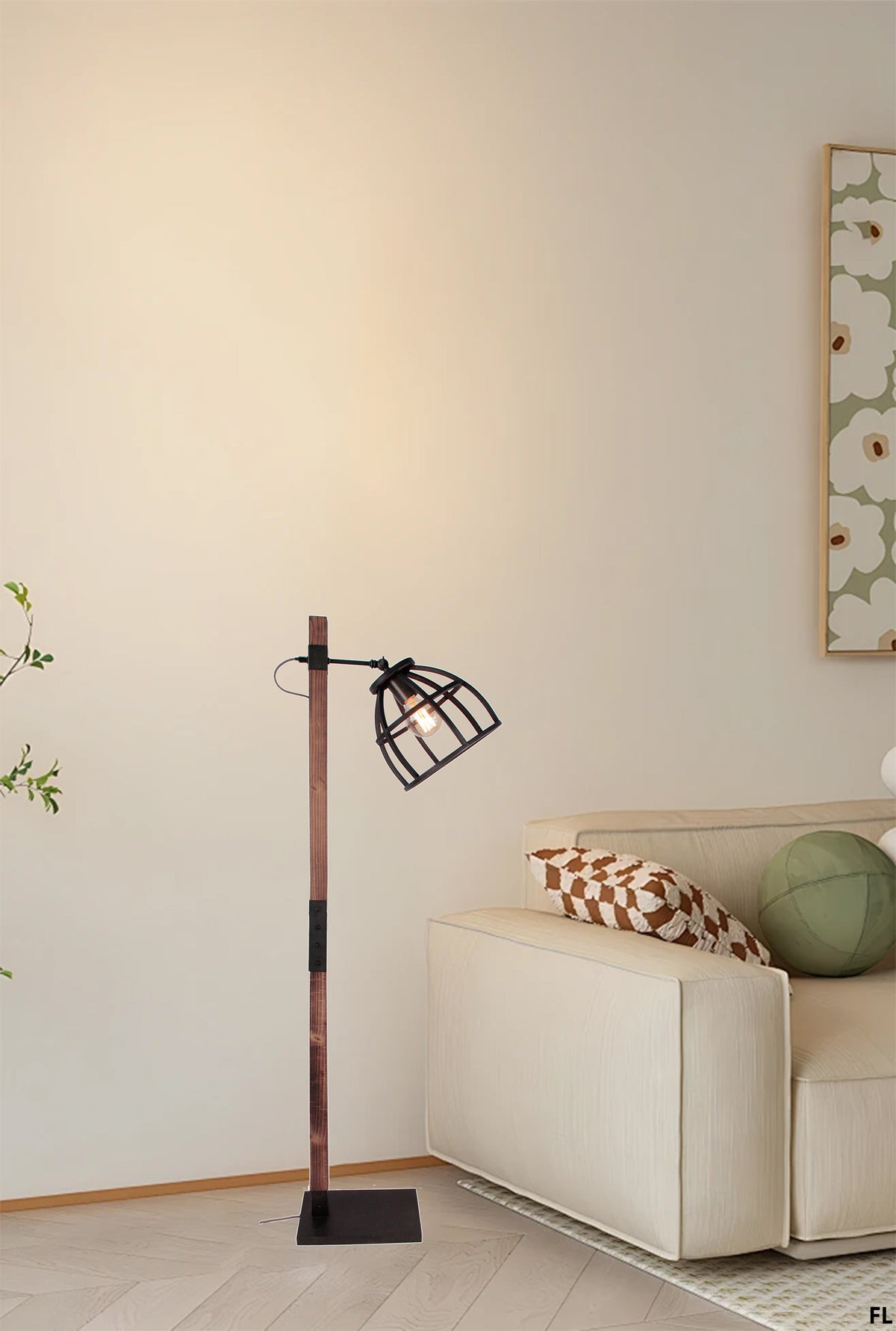 De zwarte Aperto vloerlamp heeft een modern design met strakke lijnen. Perfect voor een eigentijdse en stijlvolle uitstraling.