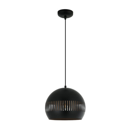 Deze zwarte Globo hanglamp voegt een moderne touch toe aan je interieur.