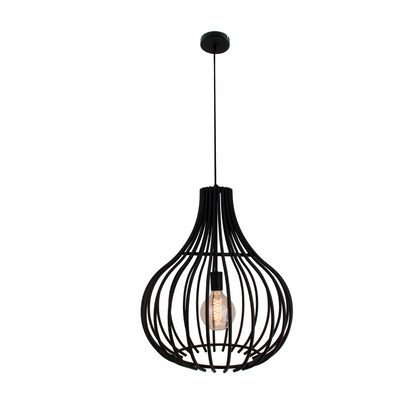 De Goccia hanglamp in zwart voegt een moderne flair toe aan je interieur. Perfect voor boven de eettafel of in de woonkamer.